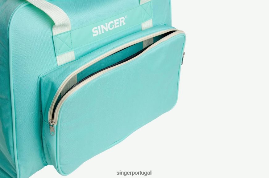sacola universal de lona - azul-petróleo DB262X98 SINGER acessórios