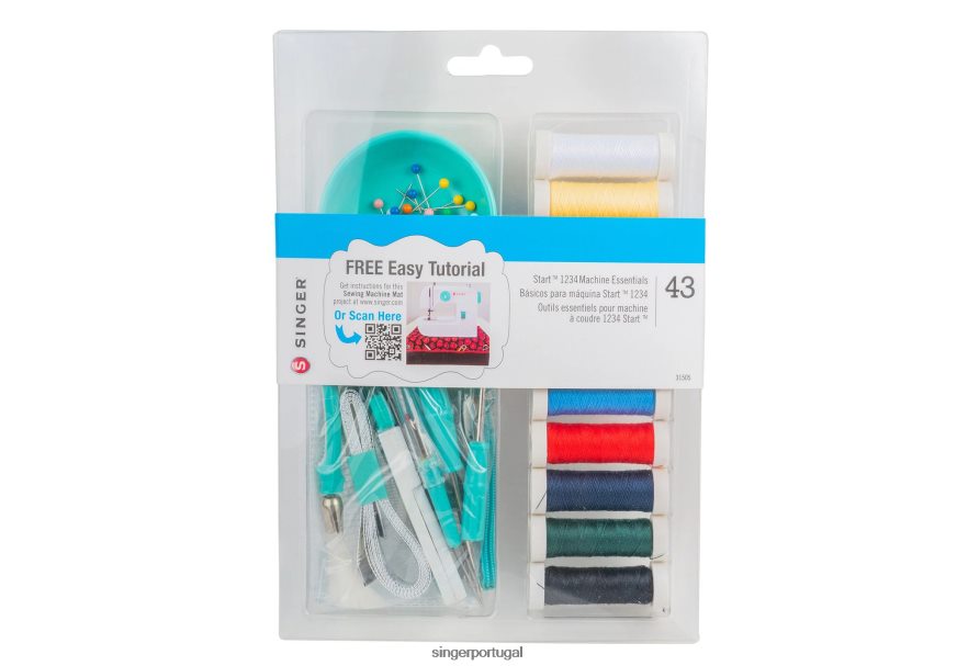 kit essencial para máquina de costura DB262X180 SINGER acessórios