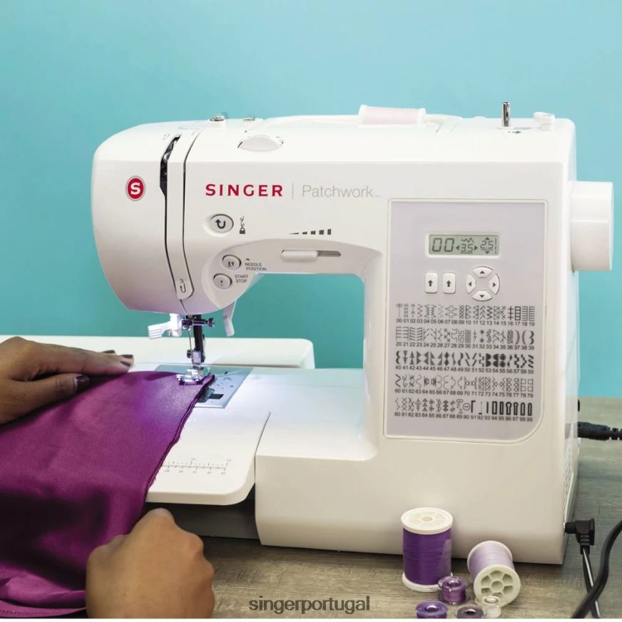 Máquina de costura e quilting patchwork 7285q DB262X41 SINGER máquinas