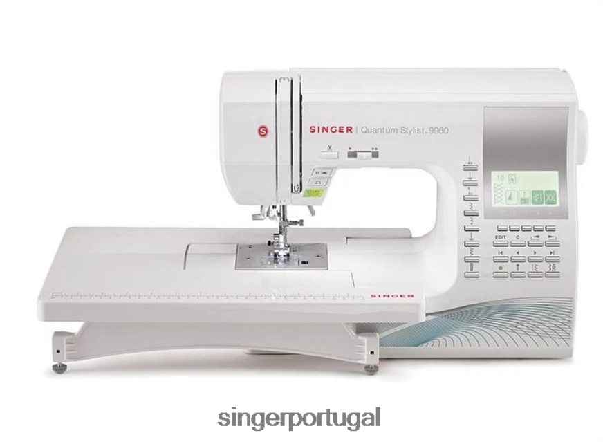 máquina de costura estilista quântica 9960 DB262X40 SINGER máquinas