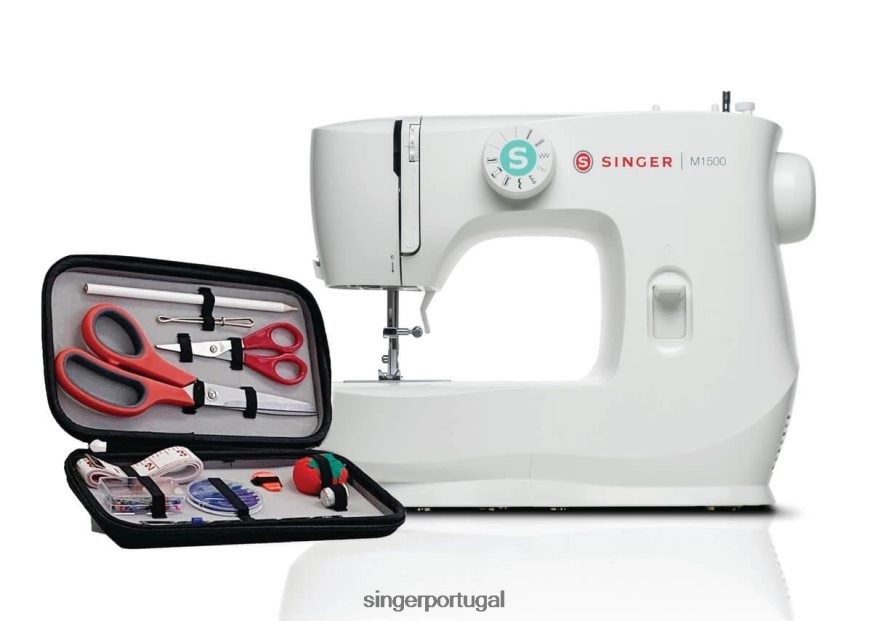Máquina de costura m1500 com kit de costura bônus DB262X14 SINGER máquinas