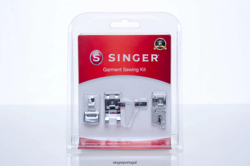 estilista quântico 9960 e kit de calcador para roupas DB262X18 SINGER máquinas